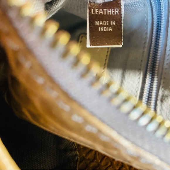 FRYE Bag Crossbody Melissa Floral Swing Leather Dove Bohemian Floral - Picture 12 of 15